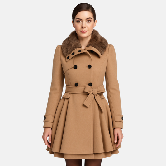 Long Women's Winter Coat – Timeless Warmth & Elegance